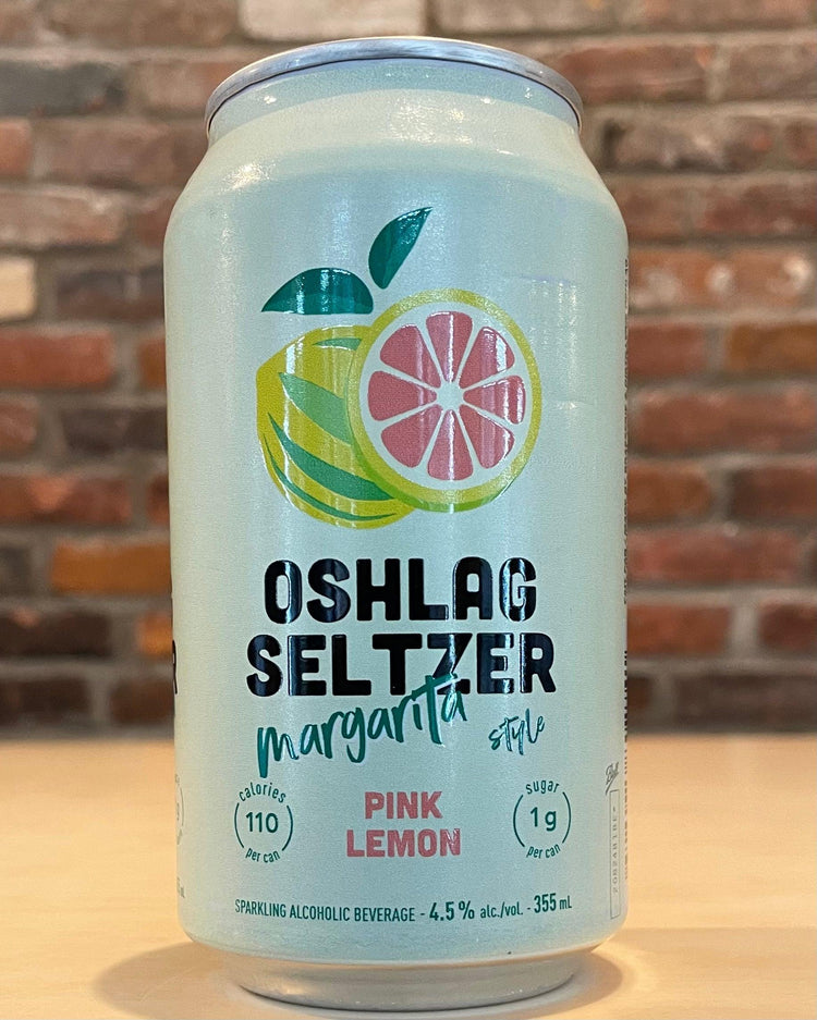 Seltzer Margarita Citron Rose - Seltzer - OSHLAG - Beau Dégât Bièrerie de Quartier