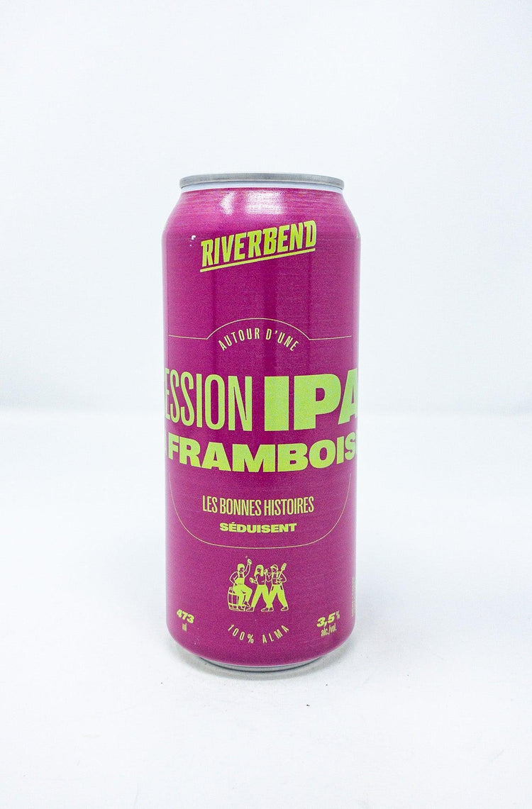 Session IPA à la Framboise - Ambrée - Riverbend - Beau Dégât Bièrerie de Quartier
