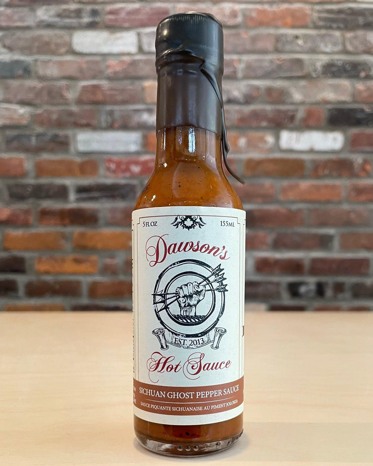 Sichuan Ghost Pepper Sauce - Sauce Piquante - Dawson's Hot Sauce - Beau Dégât Bièrerie de Quartier