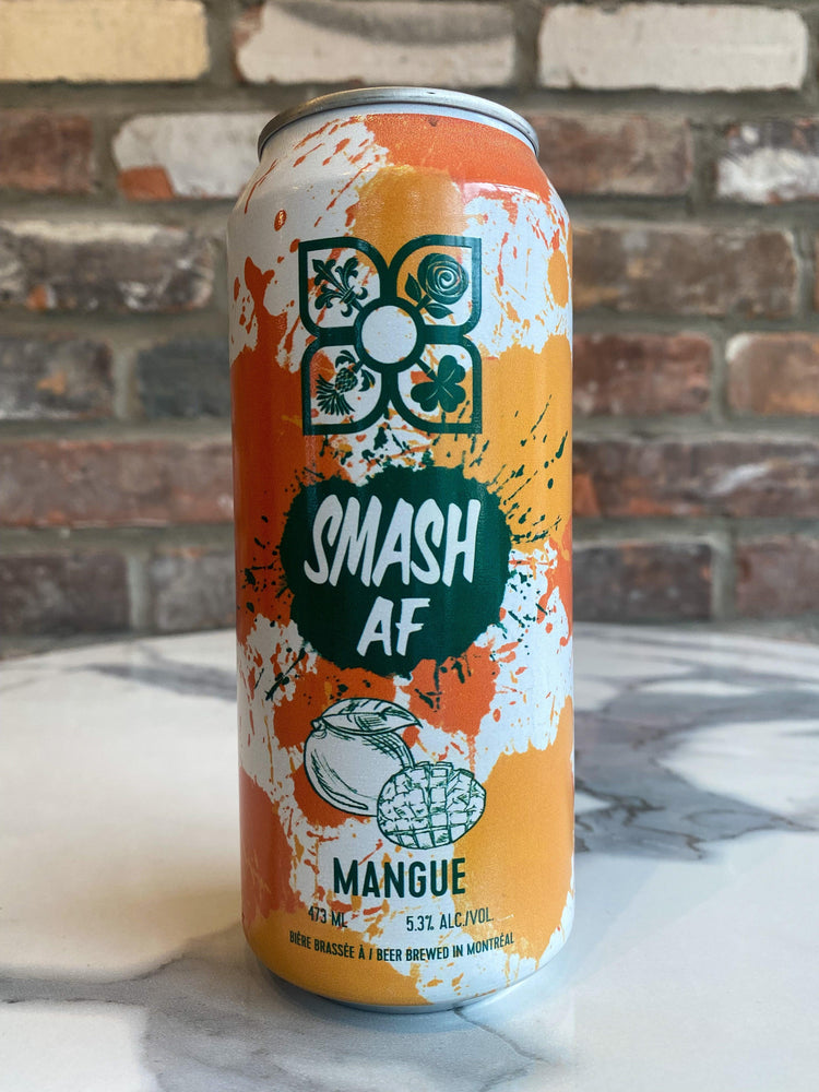 Smash AF - Houblonnée - 4 Origines - Beau Dégât Bièrerie de Quartier