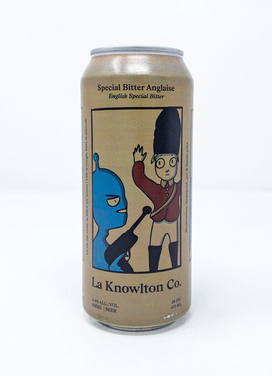 Special Bitter Anglaise - Ambrée - La Knowlton Co - Beau Dégât Bièrerie de Quartier