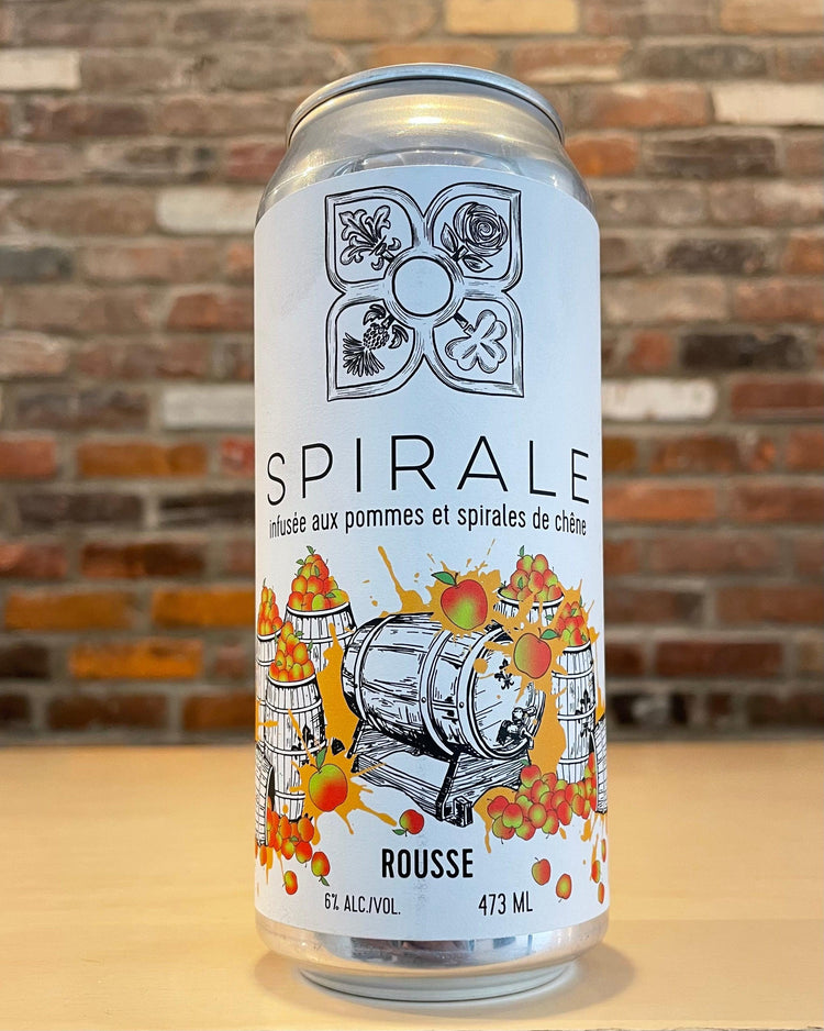 Spirale (Pommes) - Ambrée - 4 Origines - Beau Dégât Bièrerie de Quartier