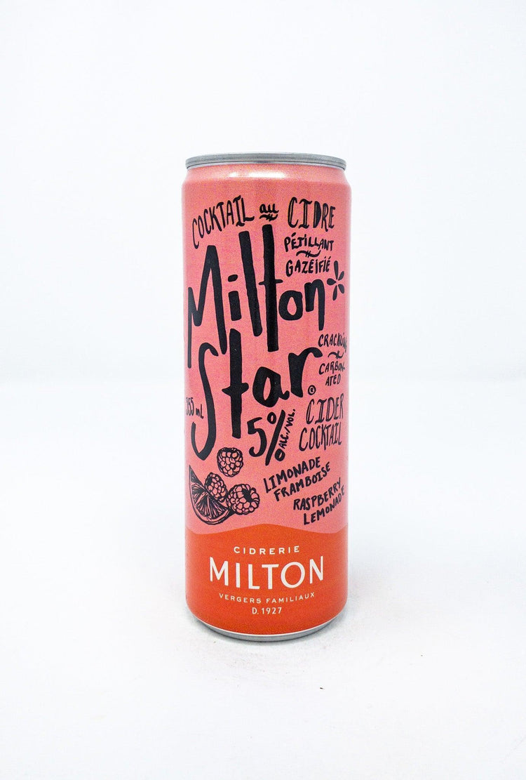 Star Limonade Framboise - Cidre - Cidrerie Milton - Beau Dégât Bièrerie de Quartier