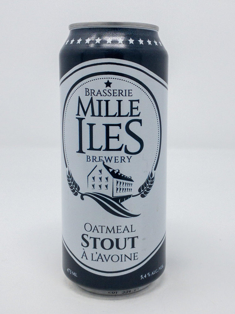 Stout à l'Avoine - Noire - Milles Îles - Beau Dégât Bièrerie de Quartier