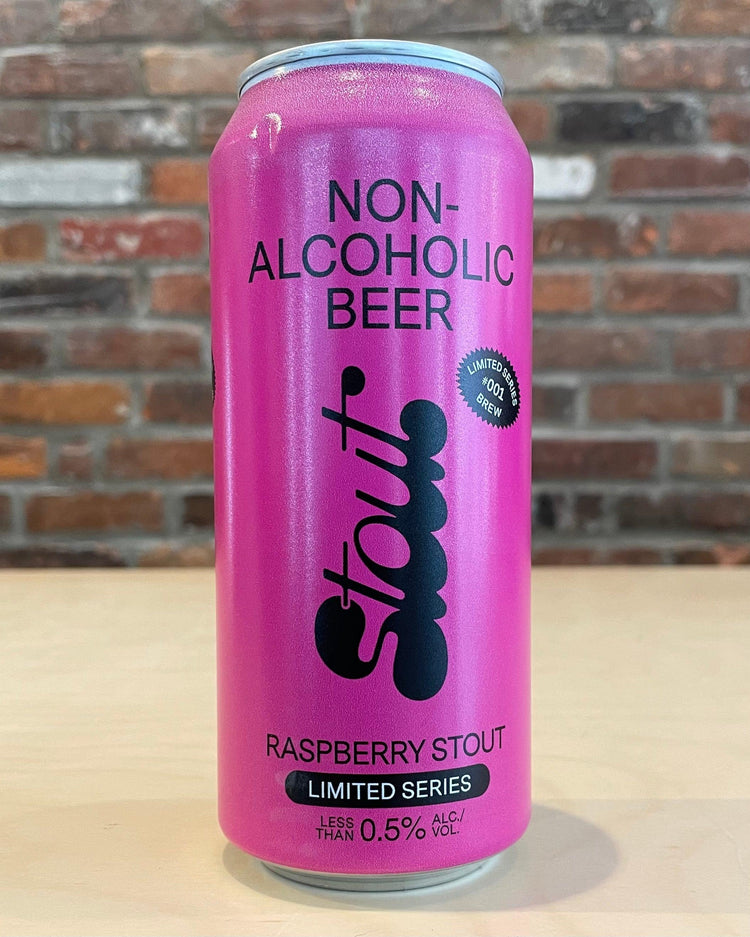 Stout Framboise - Sans Alcool - Bière Sans Alcool - Beau Dégât Bièrerie de Quartier