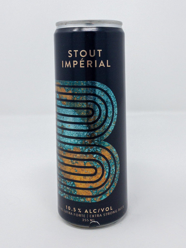 Stout Impérial - Noire - Beauregard, Brasserie et Distillerie - Beau Dégât Bièrerie de Quartier