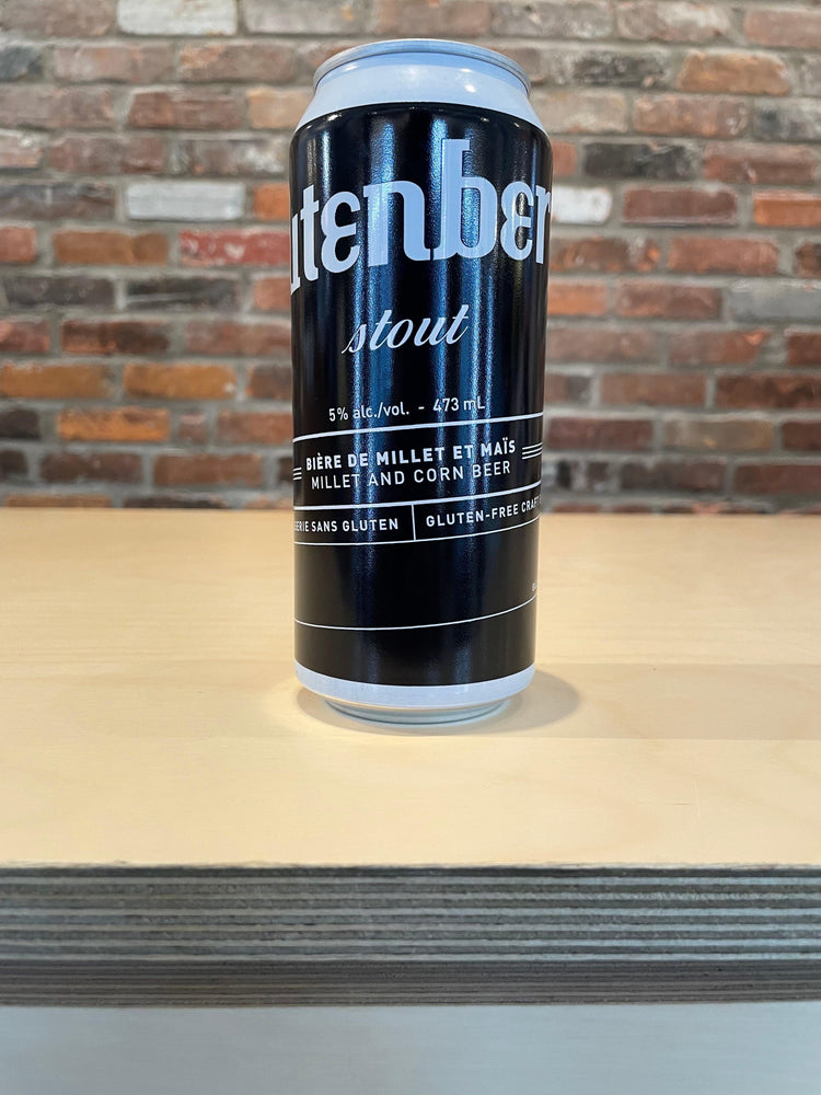 Stout - Noire - Glutenberg - Beau Dégât Bièrerie de Quartier