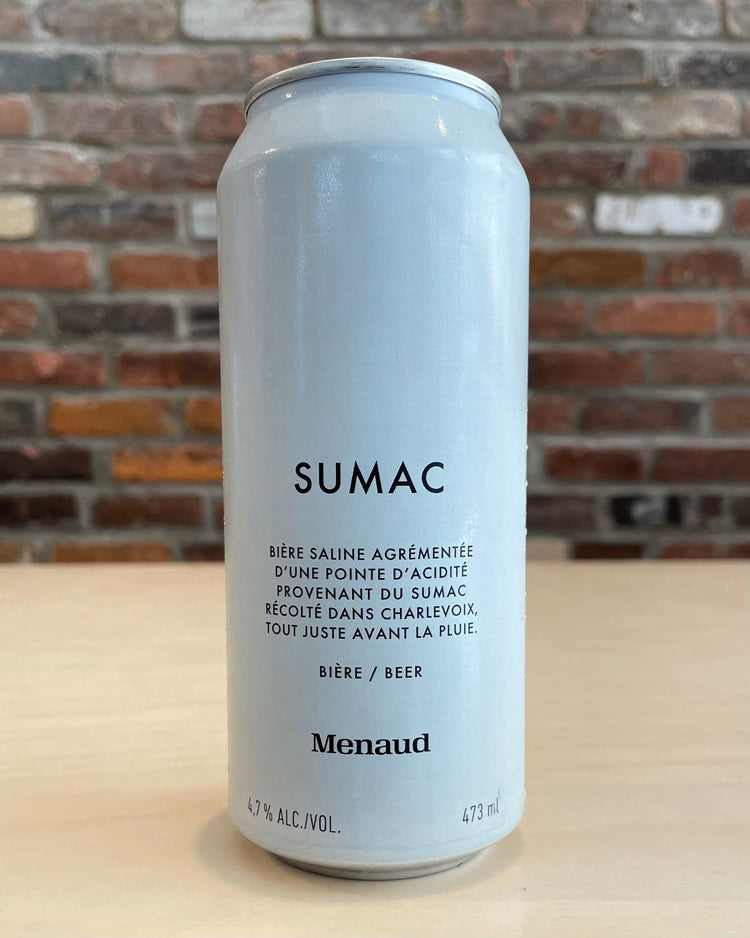 Sumac - Sûre - Menaud - Beau Dégât Bièrerie de Quartier