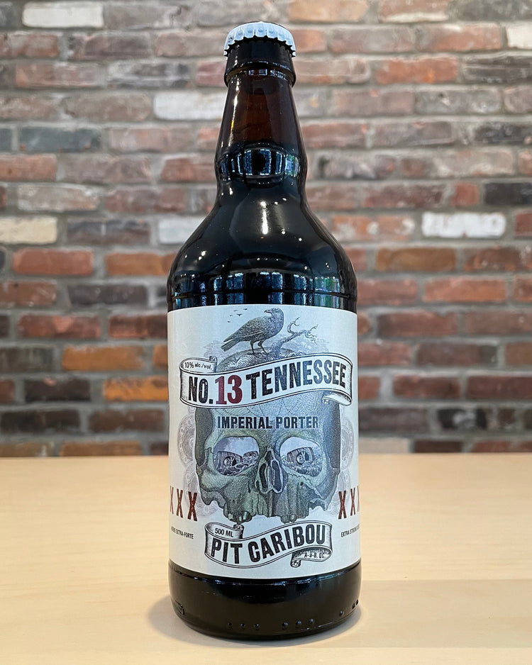 Tennesse #13 - Noire - Microbrasserie Pit Caribou - Beau Dégât Bièrerie de Quartier