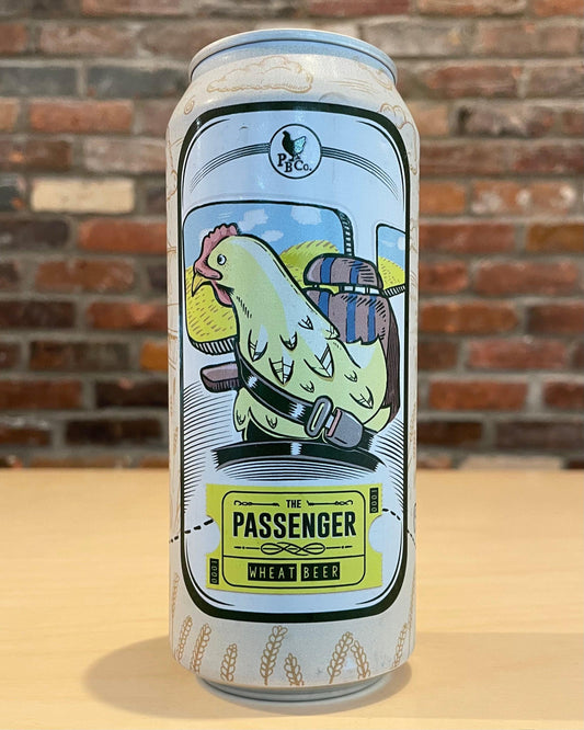 The Passenger Wheat Beer - Blanche - Passenger Brewing Company - Beau Dégât Bièrerie de Quartier