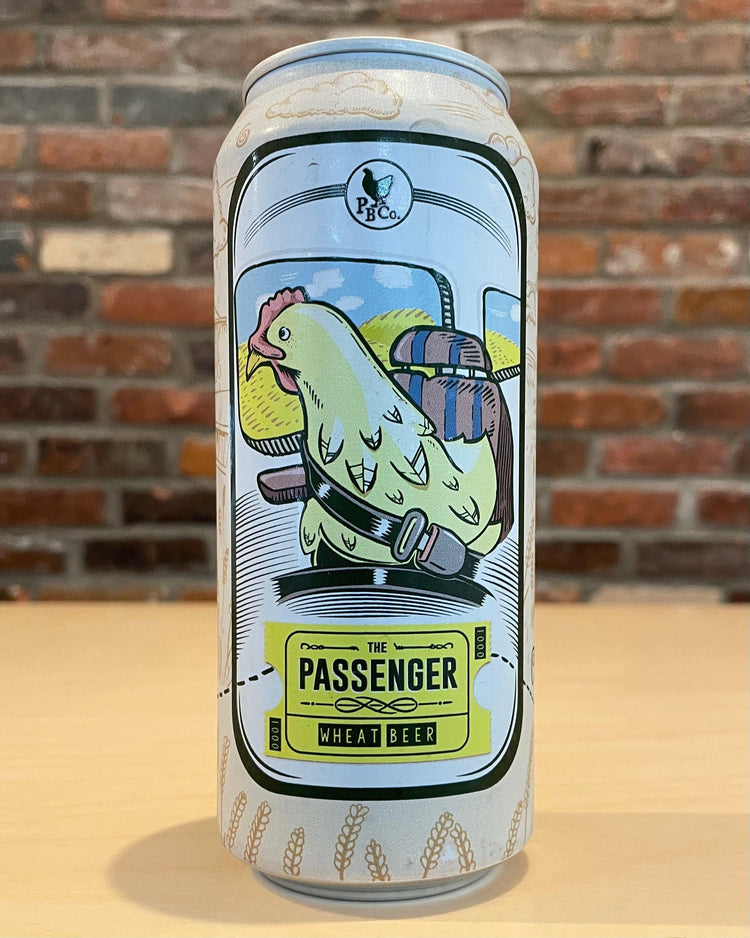 The Passenger Wheat Beer - Blanche - Passenger Brewing Company - Beau Dégât Bièrerie de Quartier