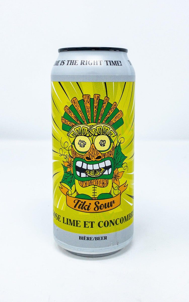 Tiki Gose Lime et Concombre - Sûre - Lagabière - Beau Dégât Bièrerie de Quartier