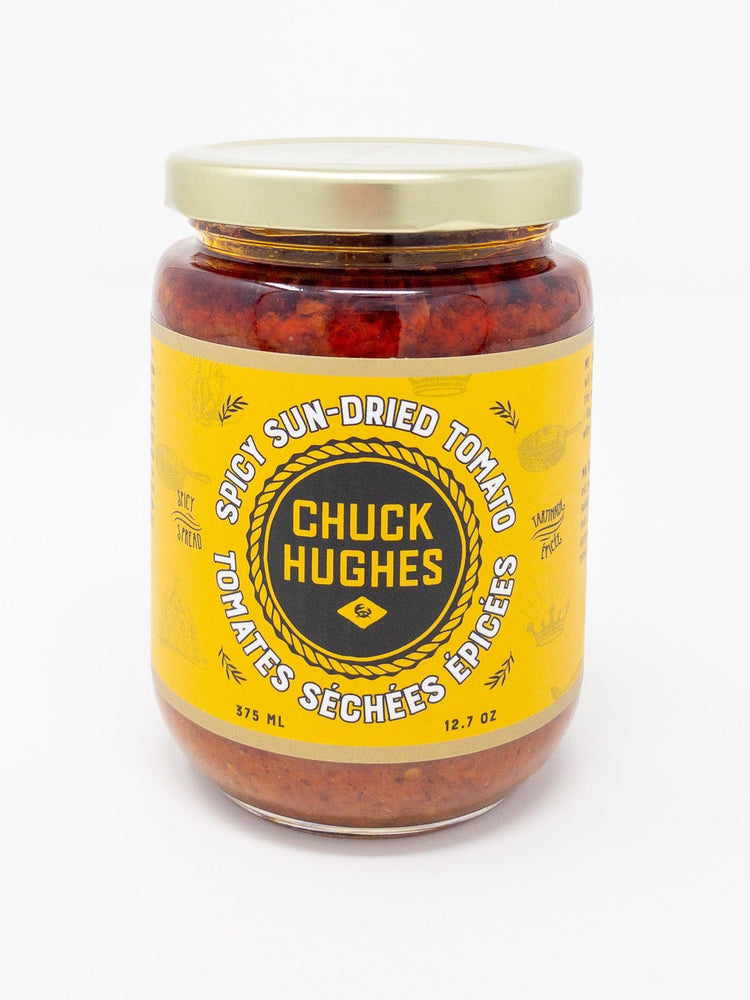 TOMATES SÉCHÉES ÉPICÉES DE MON CULTIVATEUR - Condiment - Chuck Hughes - Beau Dégât Bièrerie de Quartier
