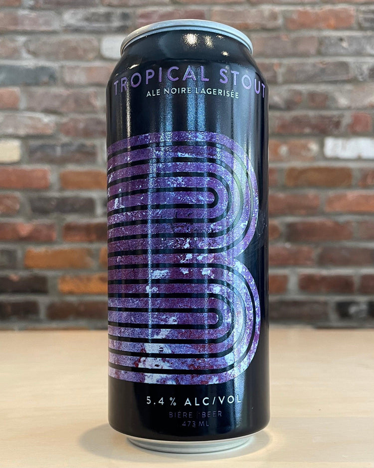 Tropical Stout - Noire - Beauregard, Brasserie et Distillerie - Beau Dégât Bièrerie de Quartier