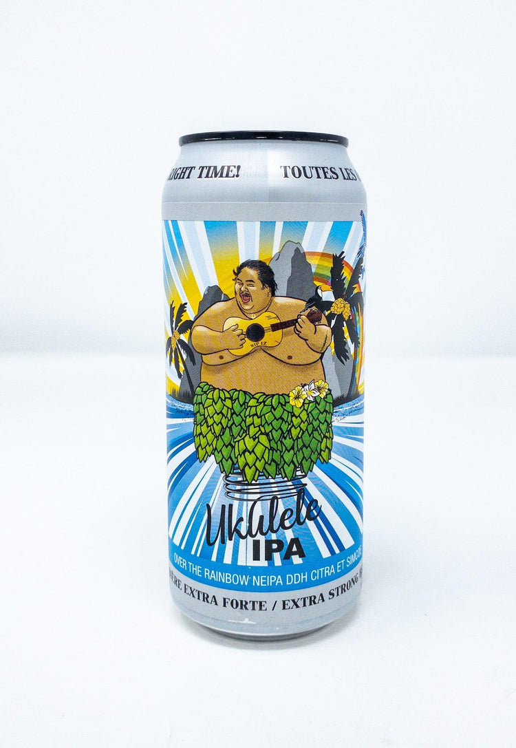UKULÉLÉ IPA : DDH Citra & Simcoe Over the Rainbow - Houblonnée - Lagabière - Beau Dégât Bièrerie de Quartier