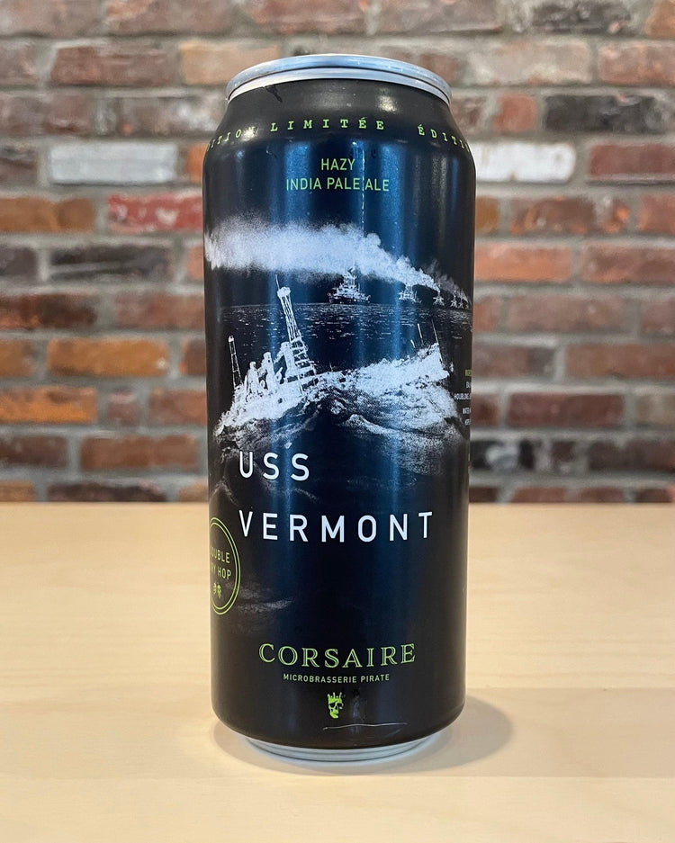 USS Vermont - Ambrée - Corsaire Microbrasserie - Beau Dégât Bièrerie de Quartier