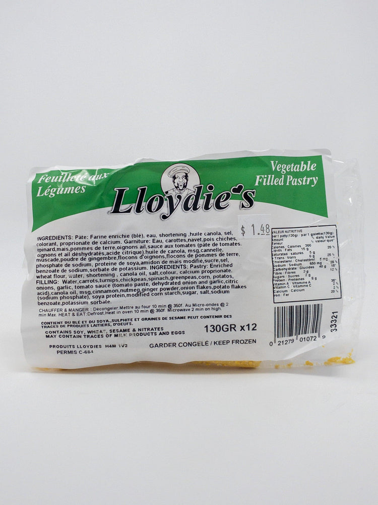 Végétarien - Prêt à Manger - Lloydie's - Beau Dégât Bièrerie de Quartier