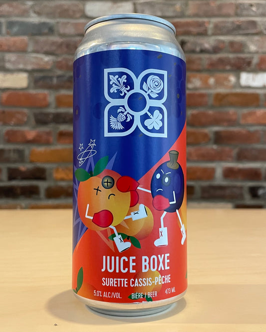 Juice Box: Cassis - Pêche