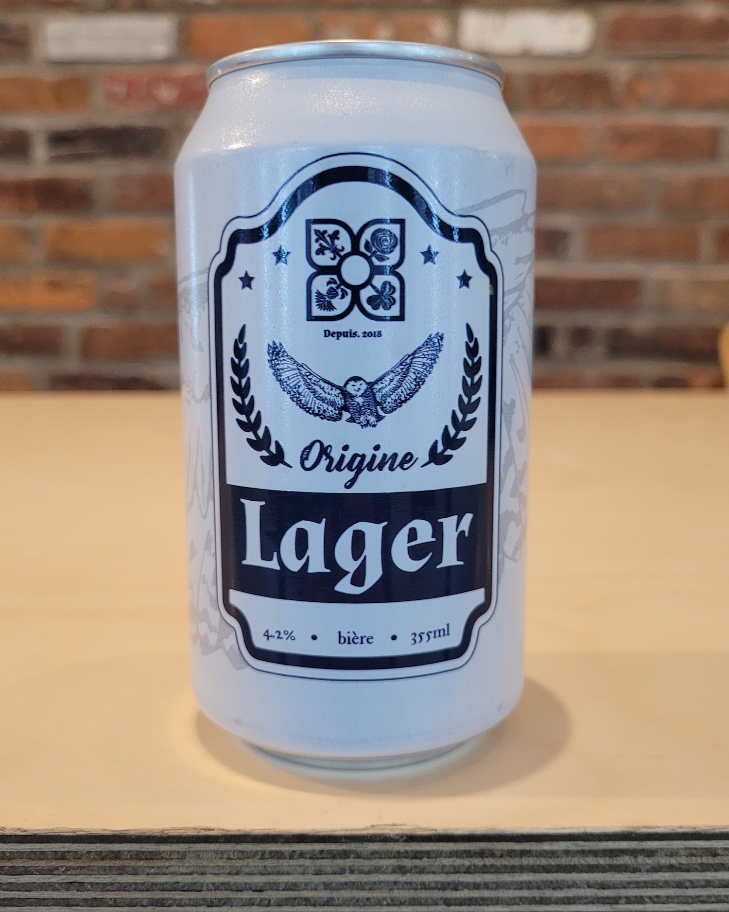 Origine Lager (4 pack) – Beau Dégât Bièrerie de Quartier