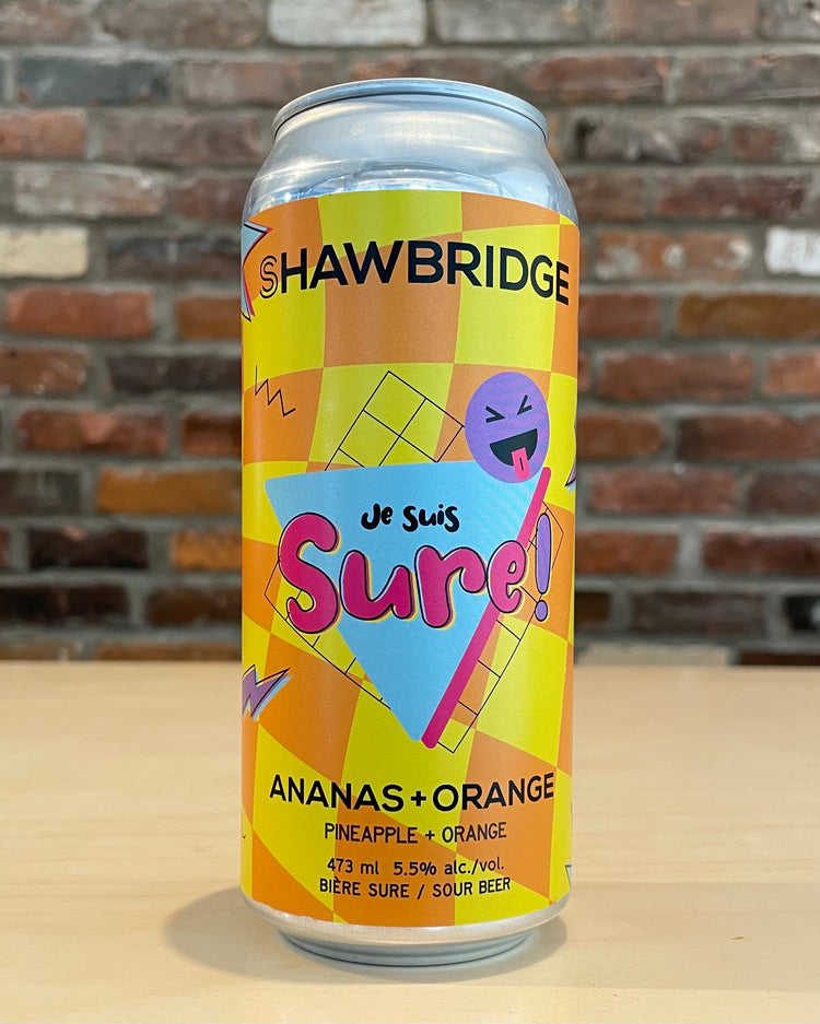 Je suis sure - Ananas + Orange