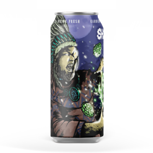 Canette de Shaman Sup, IPA de BreWskey