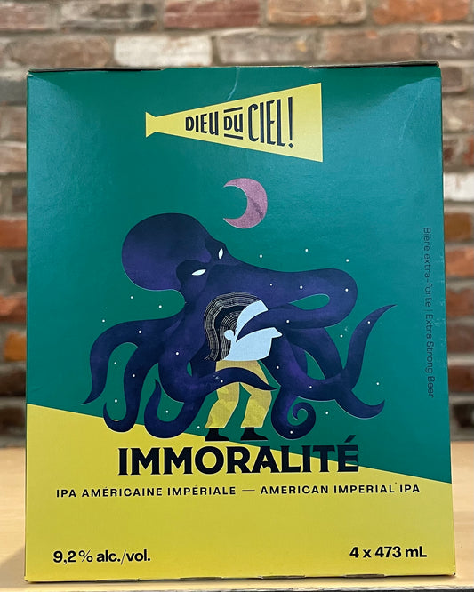 Dieu Du Ciel. Immoralité (4 pack) - Beau Dégât