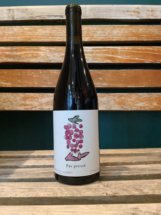 Vin Rouge - Pas pressé - Les Vallons Wadleigh