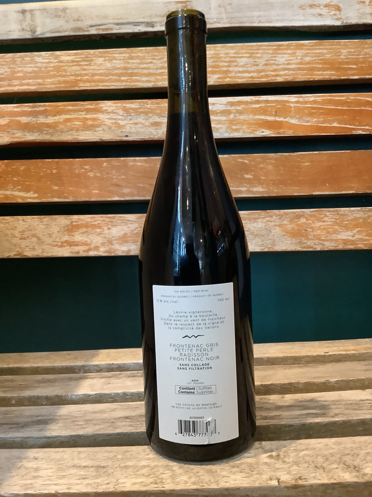 Vin Rouge - Pas pressé - Les Vallons Wadleigh