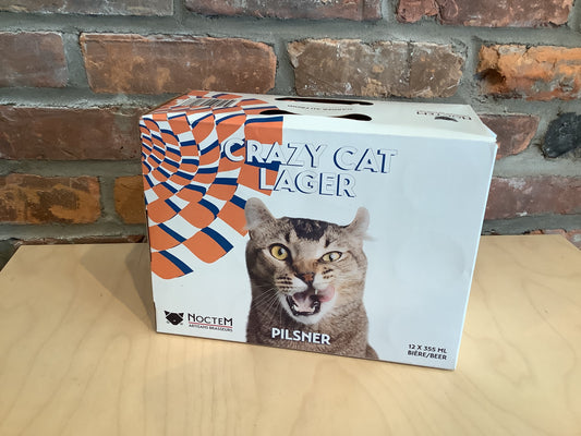 Crazy Cat Lager (12 x 355ml)