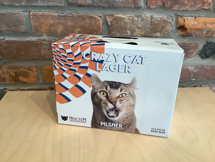 Crazy Cat Lager (12 x 355ml)