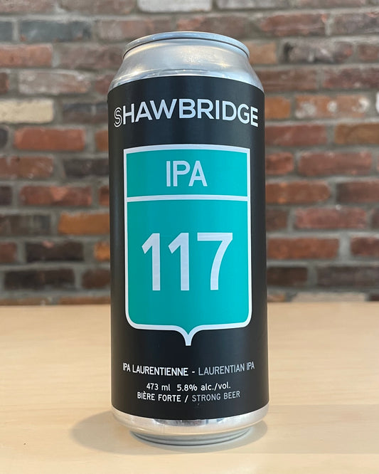 Microbrasserie Shawbridge. IPA 117 - Beau Dégât