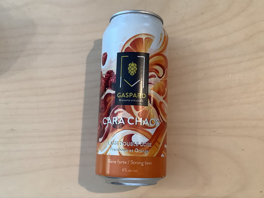 CARA CHAOS LASSI DOUBLE GOSE FRAMBOISE ET ORANGE