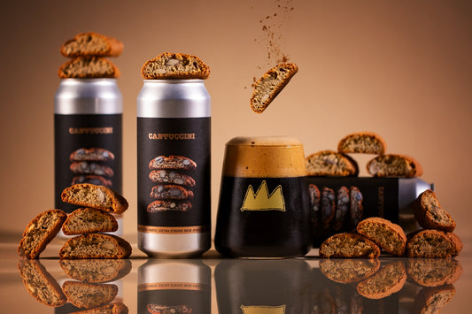 Canette de Cantuccini, stout impérial de la Brasserie Sir John
