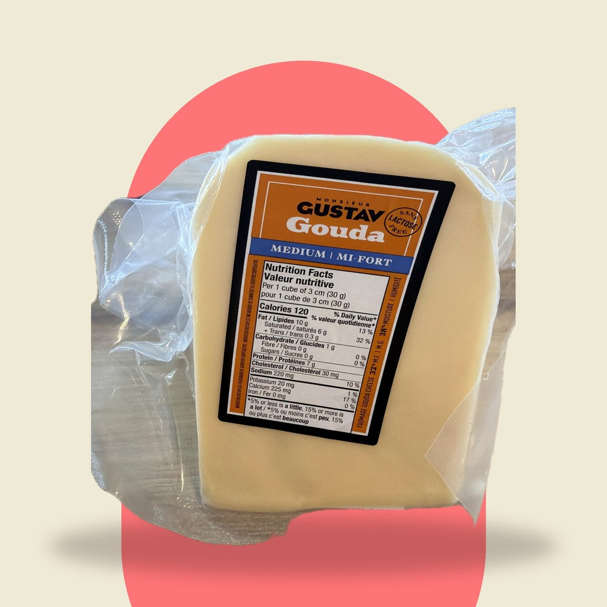 Gouda mi-fort (morceau d'environ 340 g)
