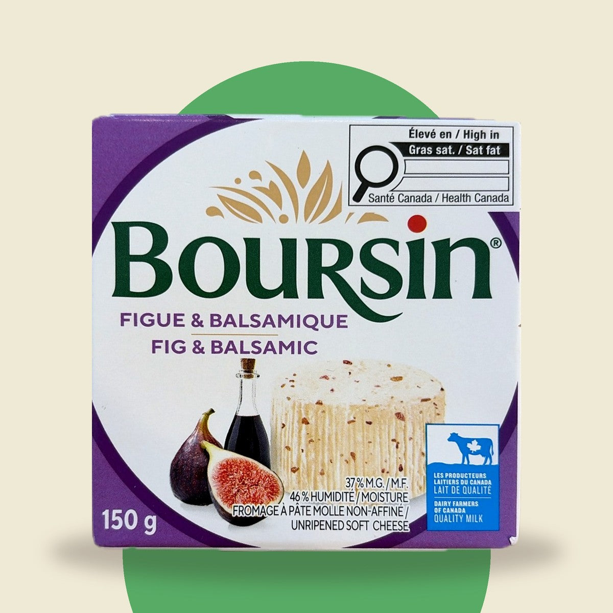 Fromage frais figue et balsamique 150 g