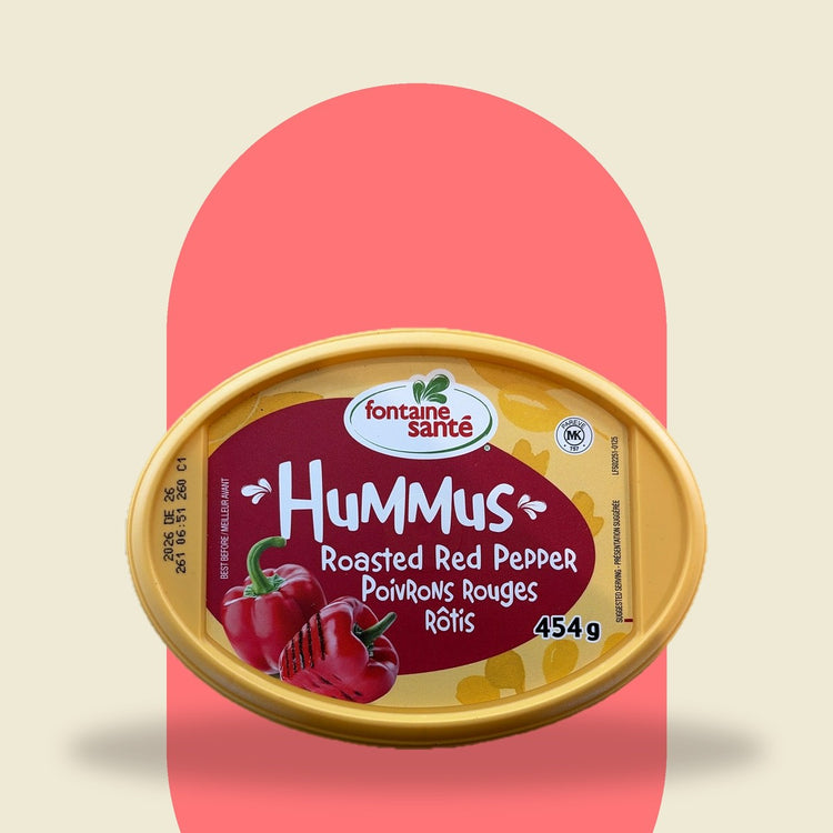 Hummus aux poivrons rouges rôtis 454 g