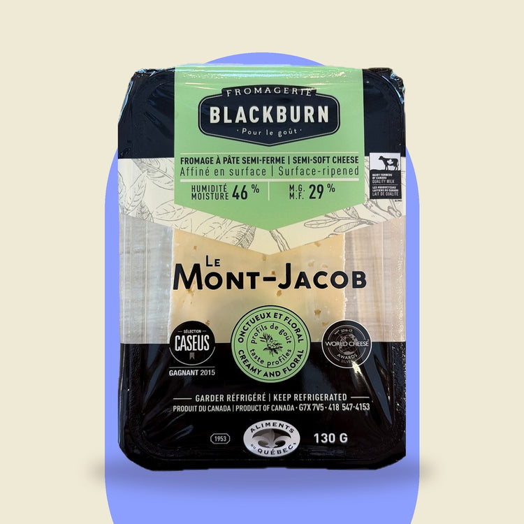Le Mont-Jacob, fromage à pâte semi-ferme 130 g
