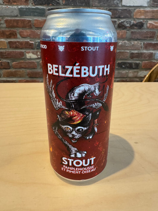 Noctem Artisans Brasseurs. Belzebuth Stout - Beau Dégât