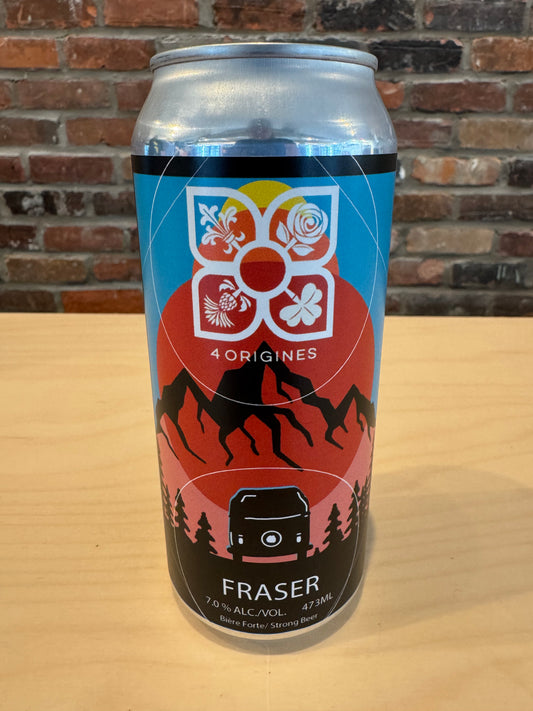 4 Origines. Fraser - West Coast IPA - Beau Dégât