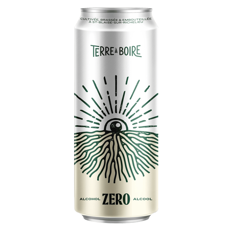 Terre à Boire Zéro blonde sans alcool biologique