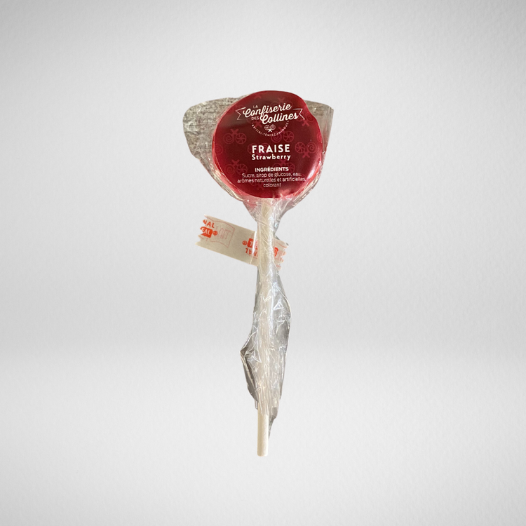 Suçons Fraise — Confiserie des Collines