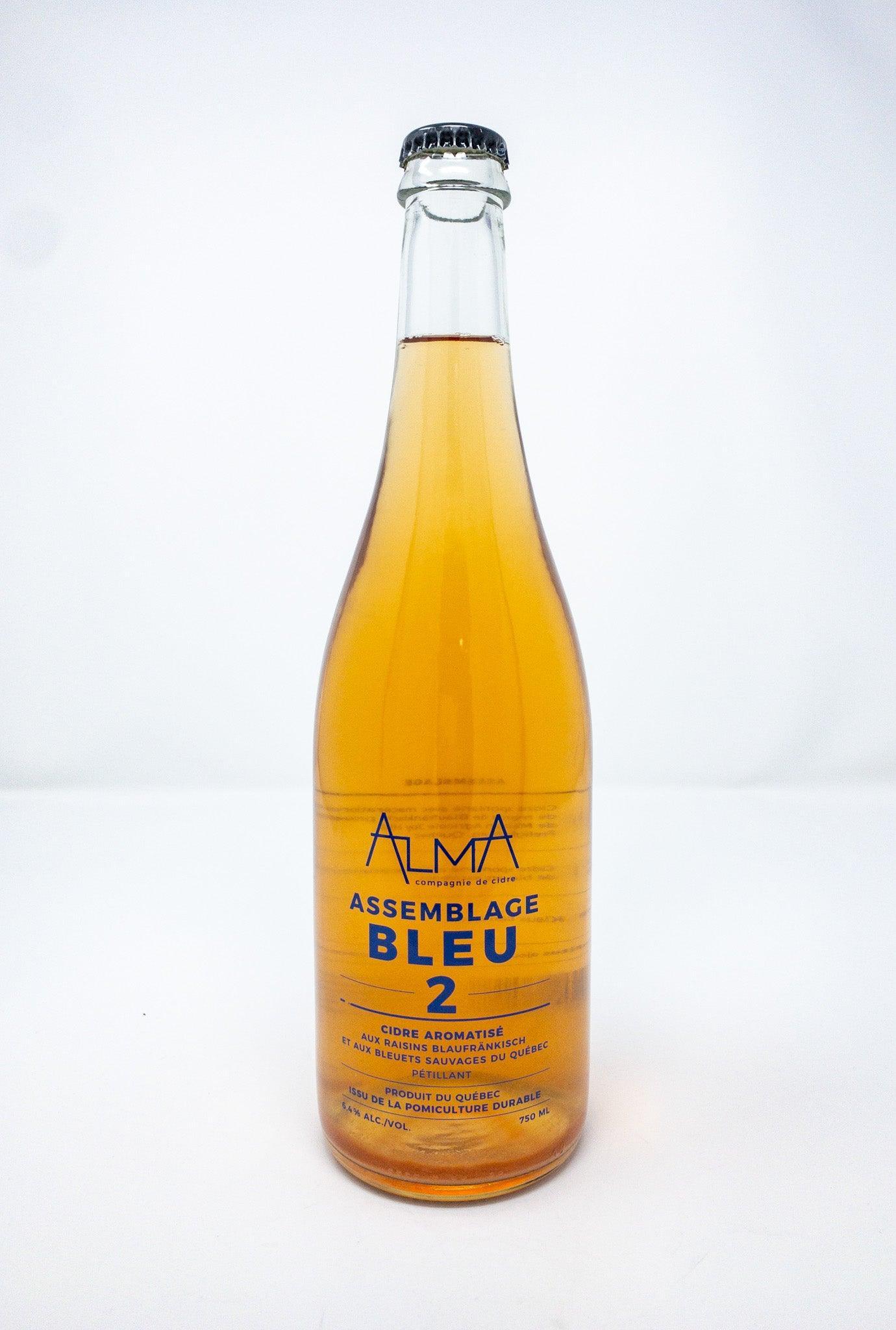 Assemblage Bleu 2 - Cidre - Alma Compagnie de Cidre - Beau Dégât Bièrerie de Quartier