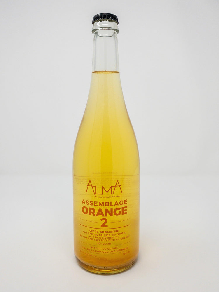 Assemblage Orange 2 - Cidre - Alma Compagnie de Cidre - Beau Dégât Bièrerie de Quartier