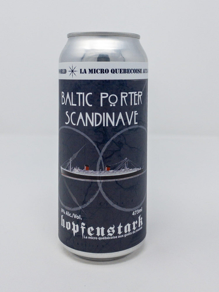 Baltic Porter Scandinave - Noire - Hopfenstark - Beau Dégât Bièrerie de Quartier
