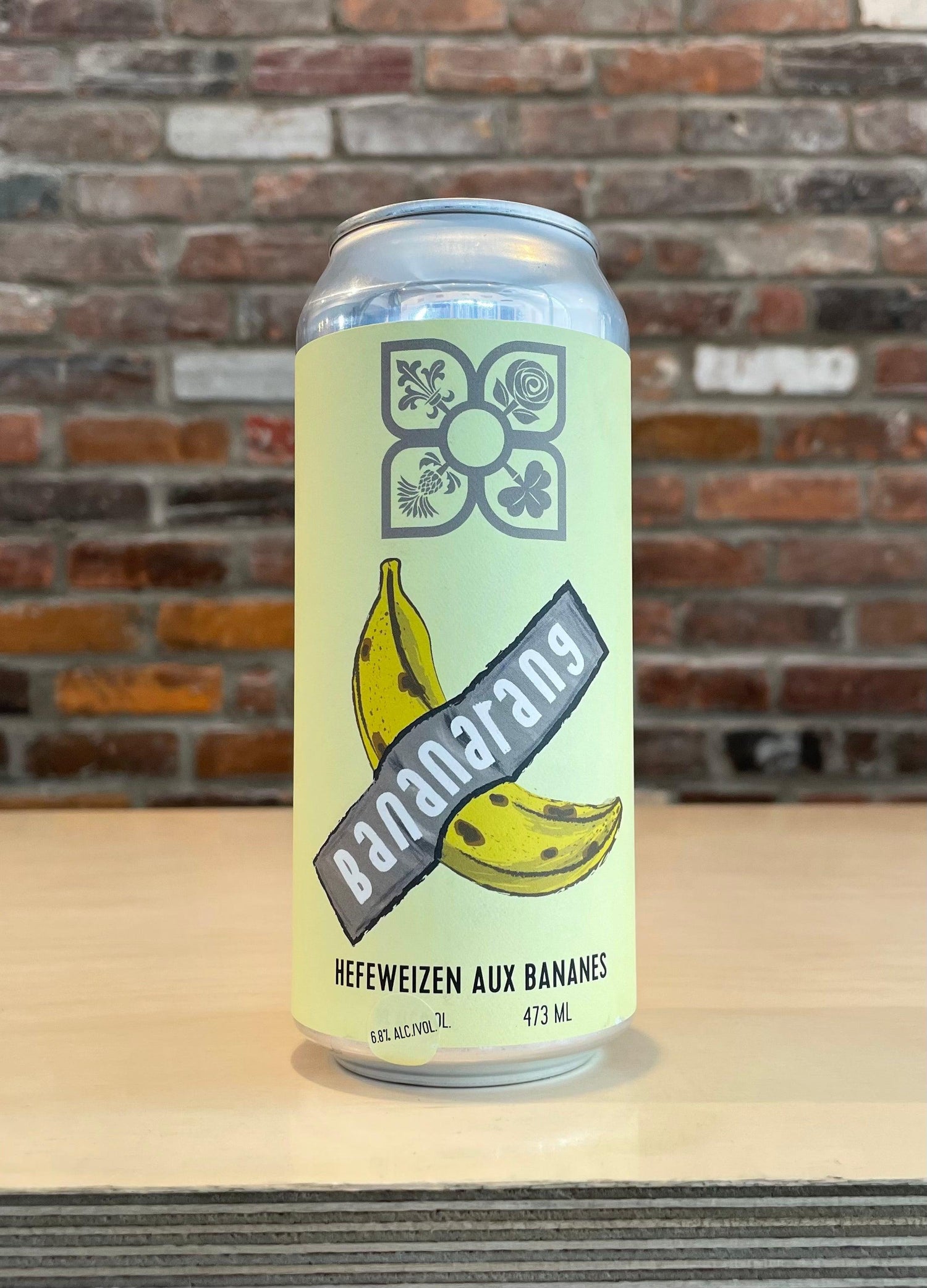Bananarang - Blanche - 4 Origines - Beau Dégât Bièrerie de Quartier