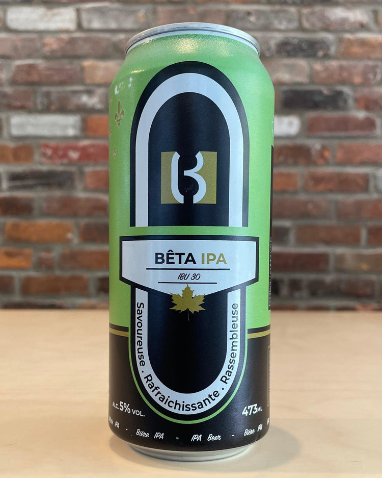 Bêta IPA - Houblonnée - Microbrasserie Bêta - Beau Dégât Bièrerie de Quartier