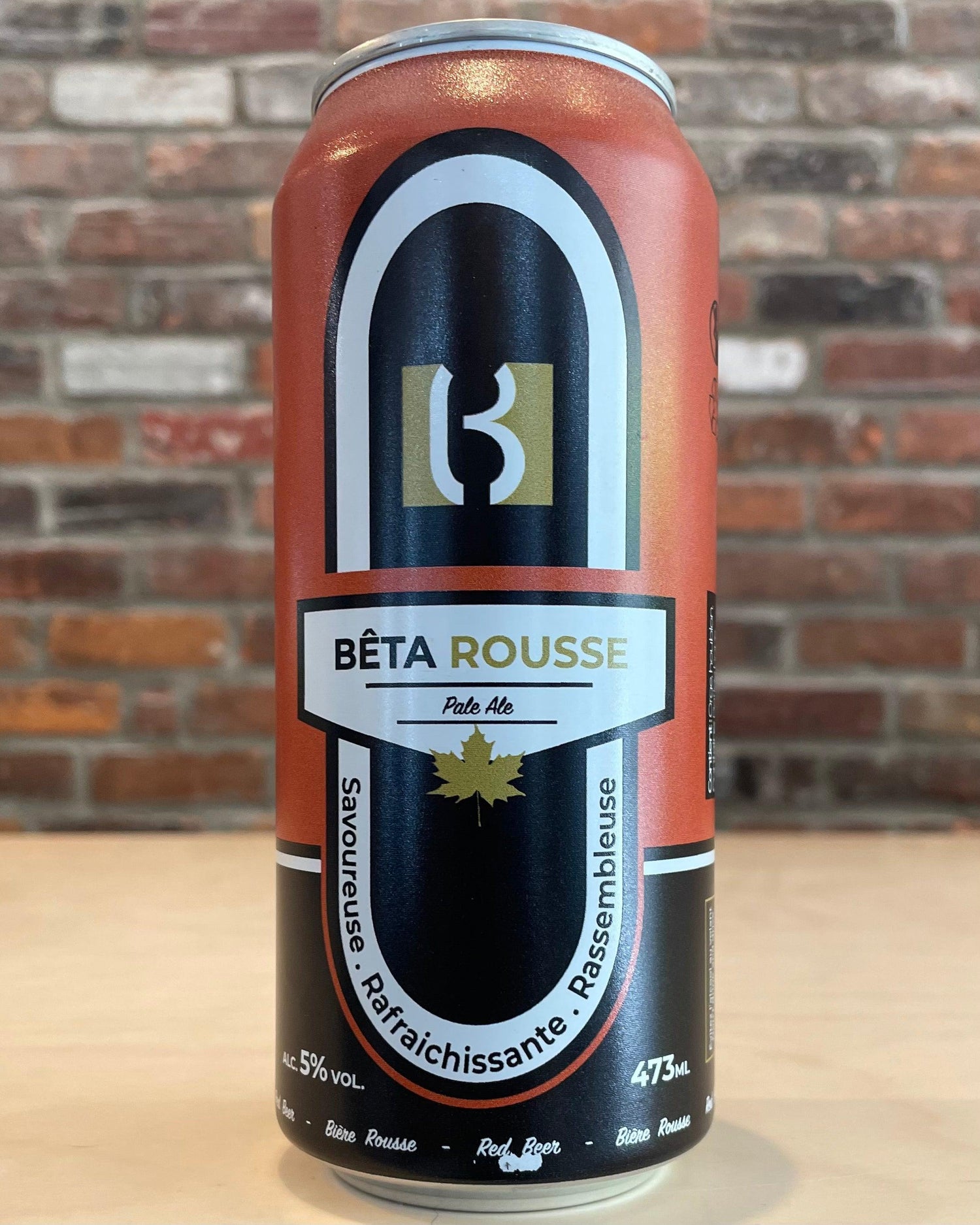 Bêta Rousse - Ambrée - Microbrasserie Bêta - Beau Dégât Bièrerie de Quartier