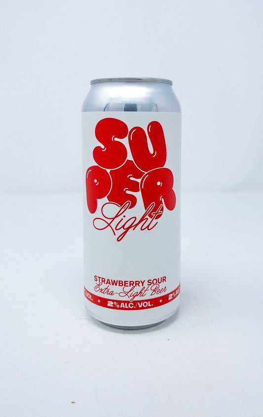 Bière Super Légère - Sûre Fraise - Soif - Bière Super Légère - Beau Dégât Bièrerie de Quartier
