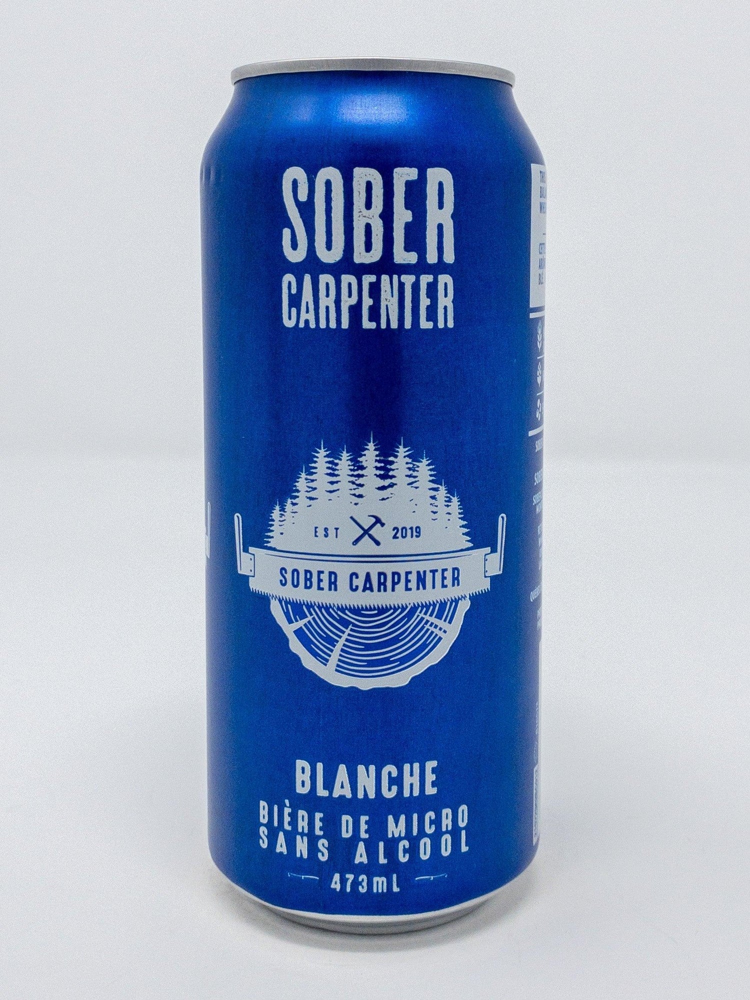 Blanche - 0% alcool - Sans Alcool - Sober Carpenter - Beau Dégât Bièrerie de Quartier