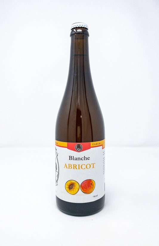 Blanche Abricot - Blanche - Microbrasserie Pit Caribou - Beau Dégât Bièrerie de Quartier